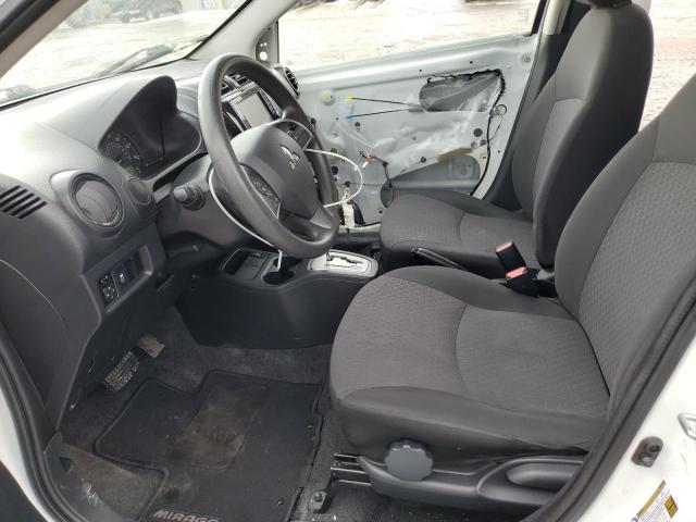  MITSUBISHI MIRAGE 2020 Білий