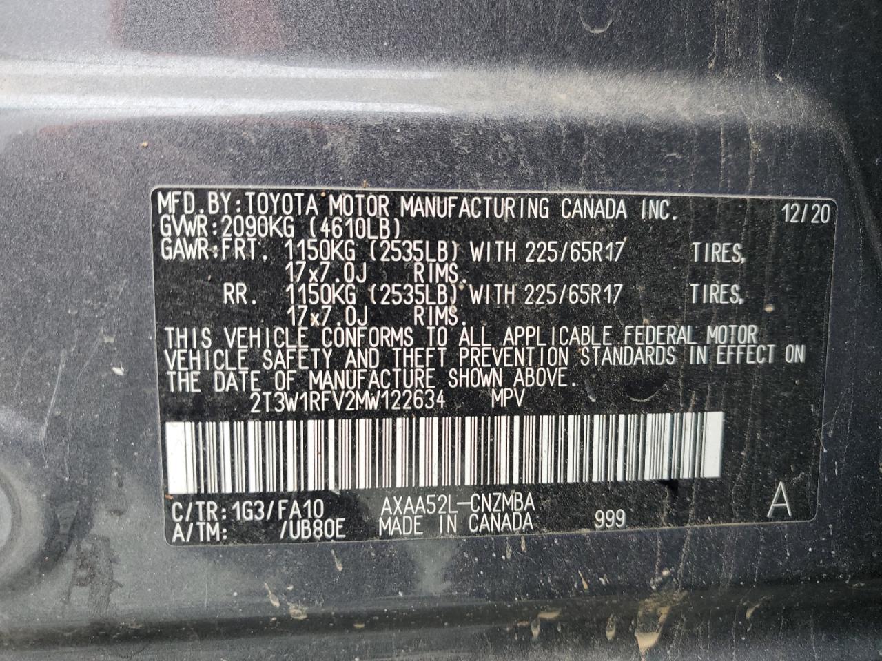 2021 Toyota RAV 4 - Image 14