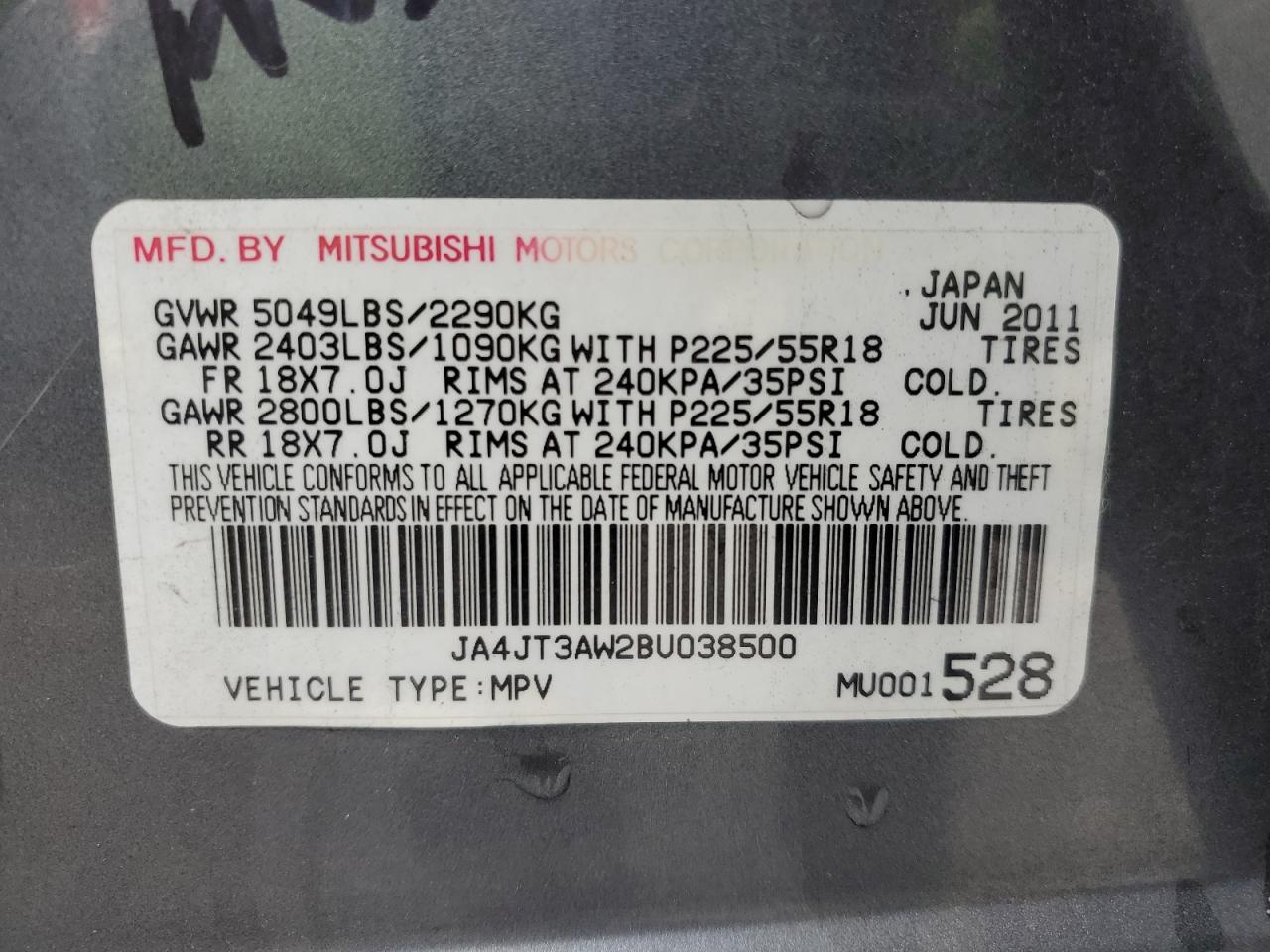 2011 Mitsubishi Outlander - Image 12