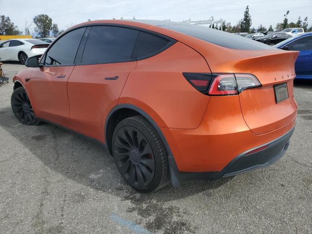  TESLA MODEL Y 2021 Pomarańczowy