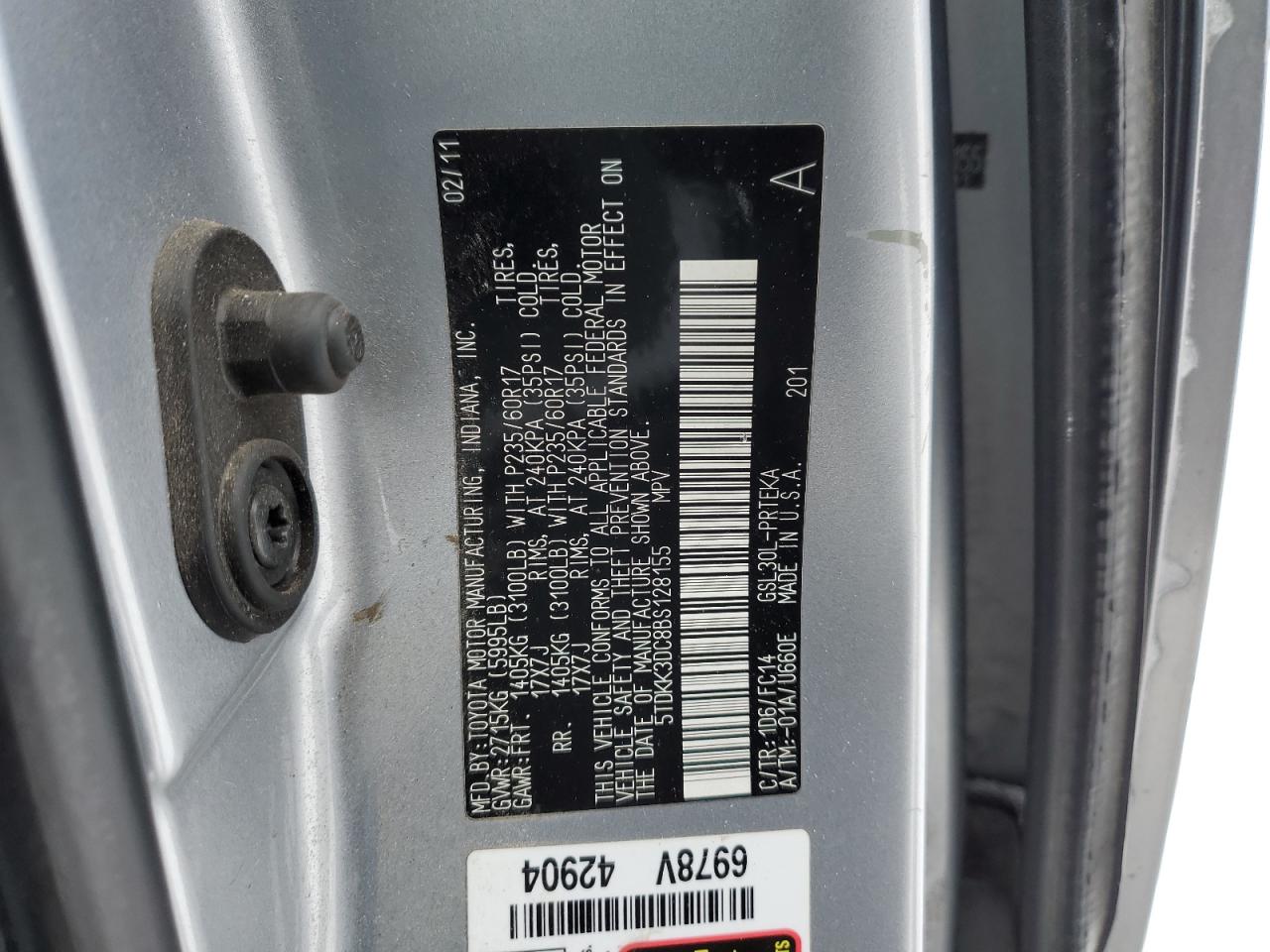 2011 Toyota Sienna - Image 13
