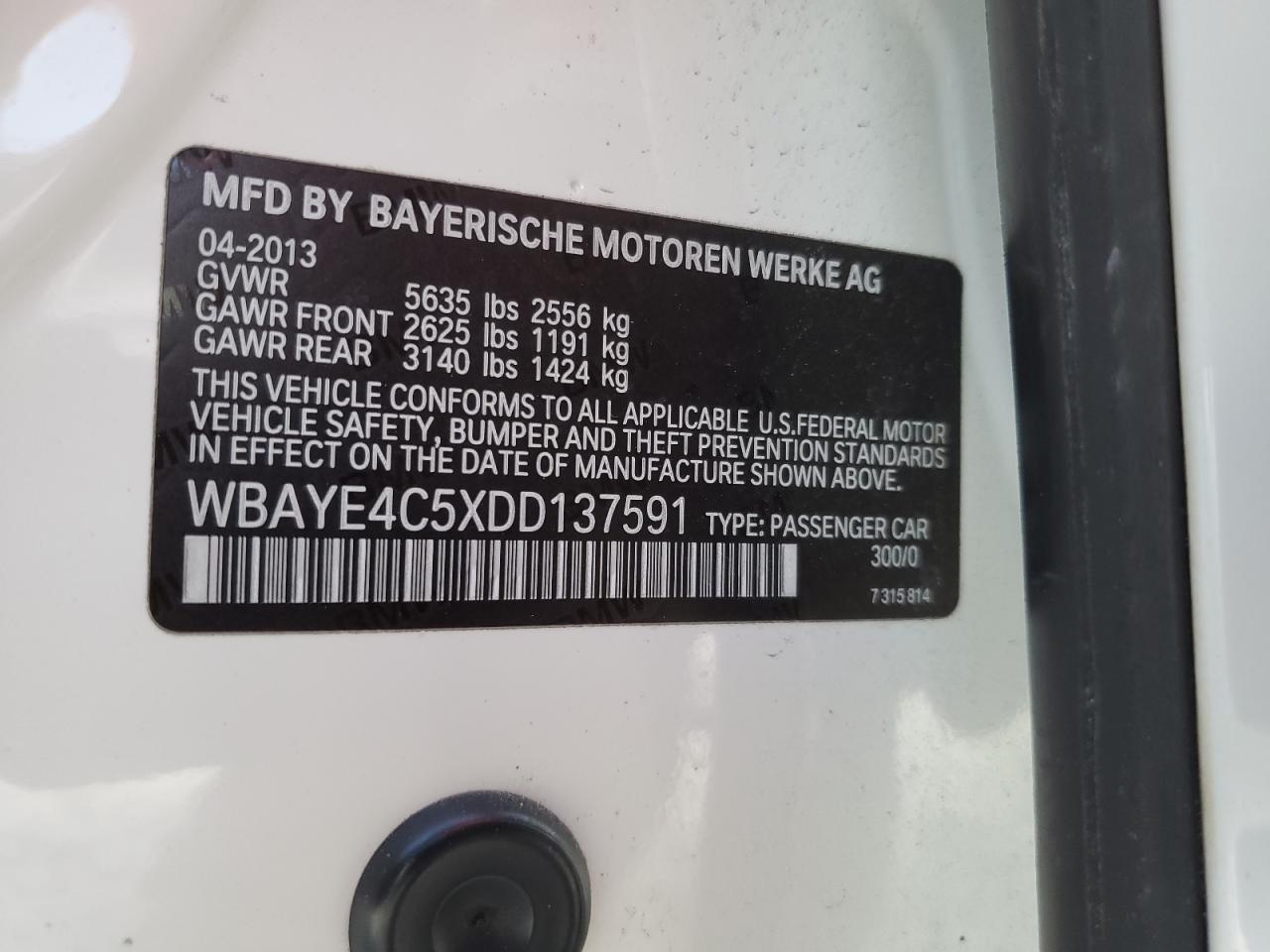 2013 BMW 7er - Image 12