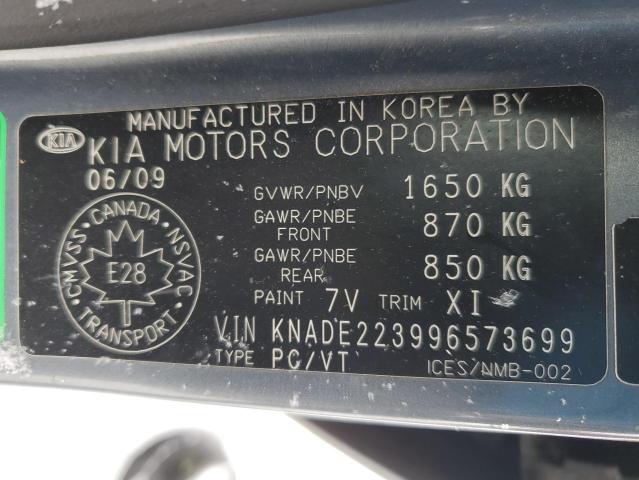 2009 KIA RIO BASE