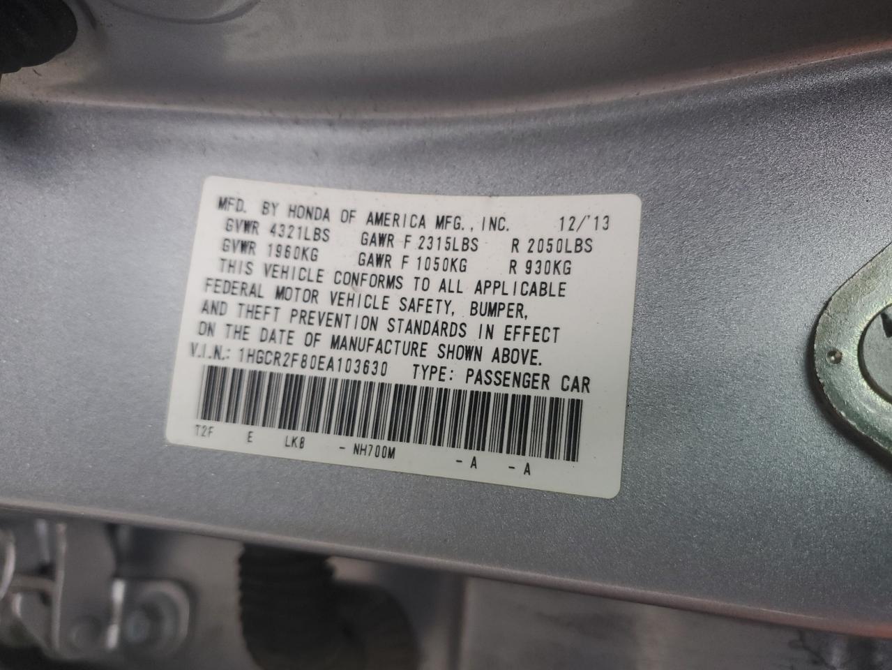 2014 Honda Accord - Image 12