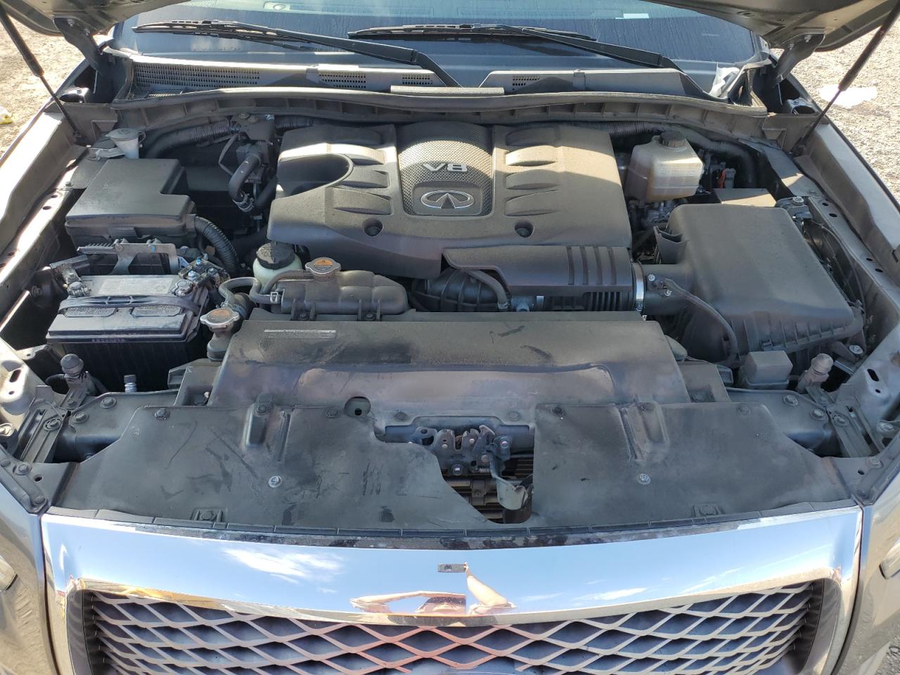 VIN: JN8AZ2AF3M9718690 Auction: COPART Lot: 43811315 Location: TX - HOUSTON EAST VIN: JN8AZ2AF3M9718690 INFINITI QX80 2021 GRAY Photo 12