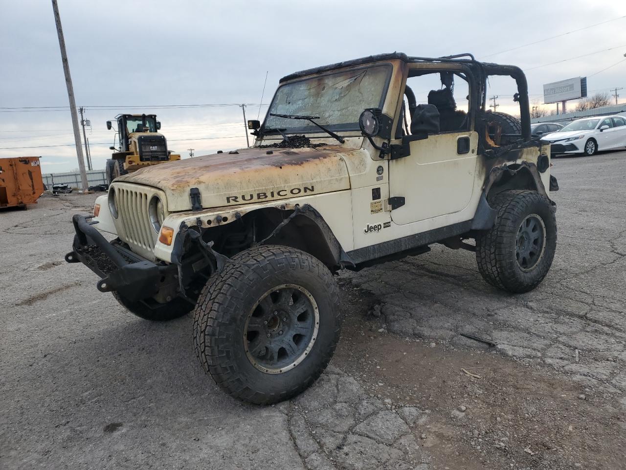 2006 Jeep Wrangler / Tj Rubicon de vânzare în Oklahoma City, OK - Burn
