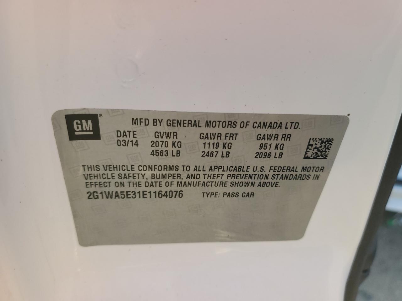 2014 Chevrolet Impala - Image 12