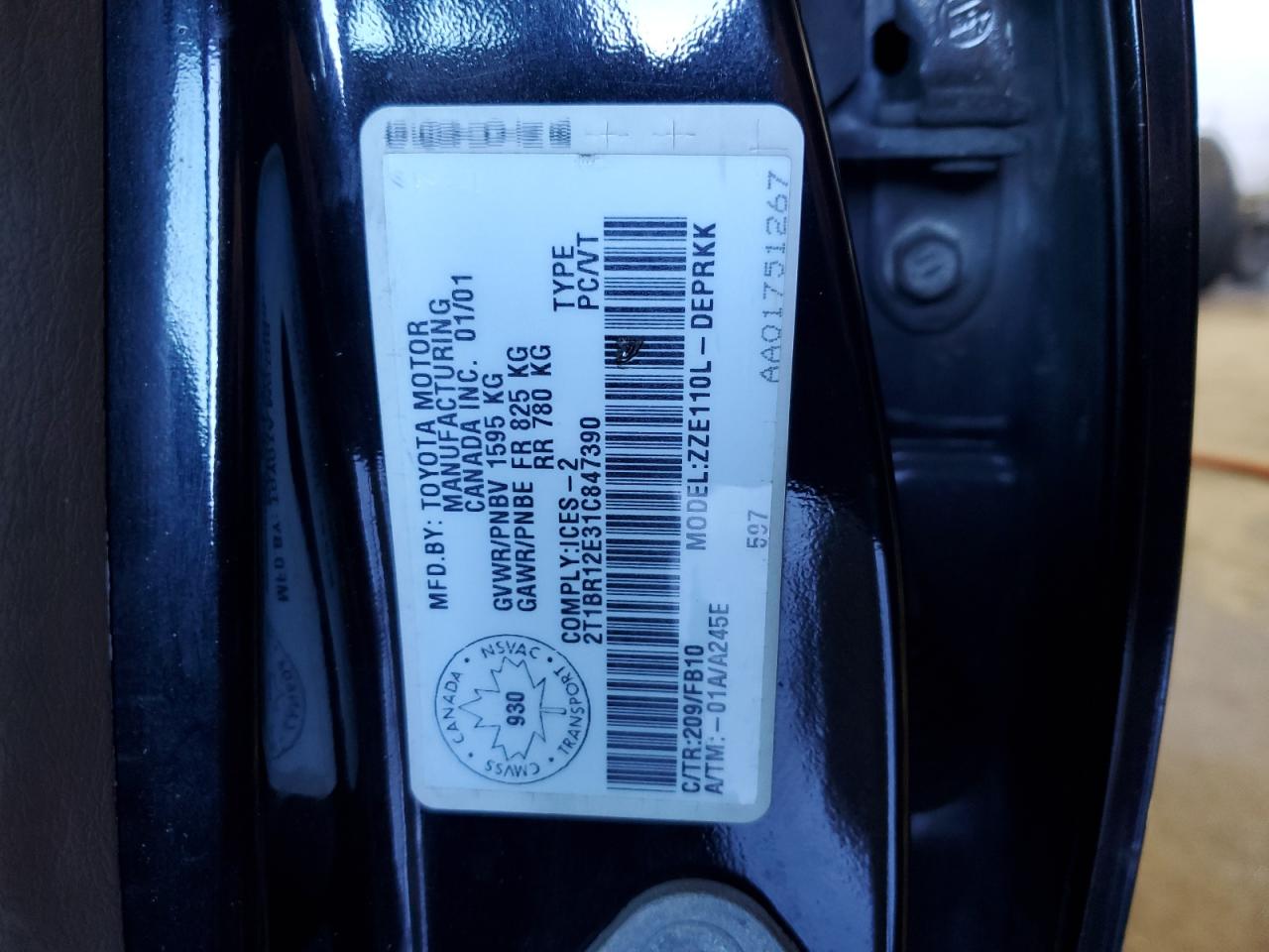 2001 Toyota Corolla - Image 13