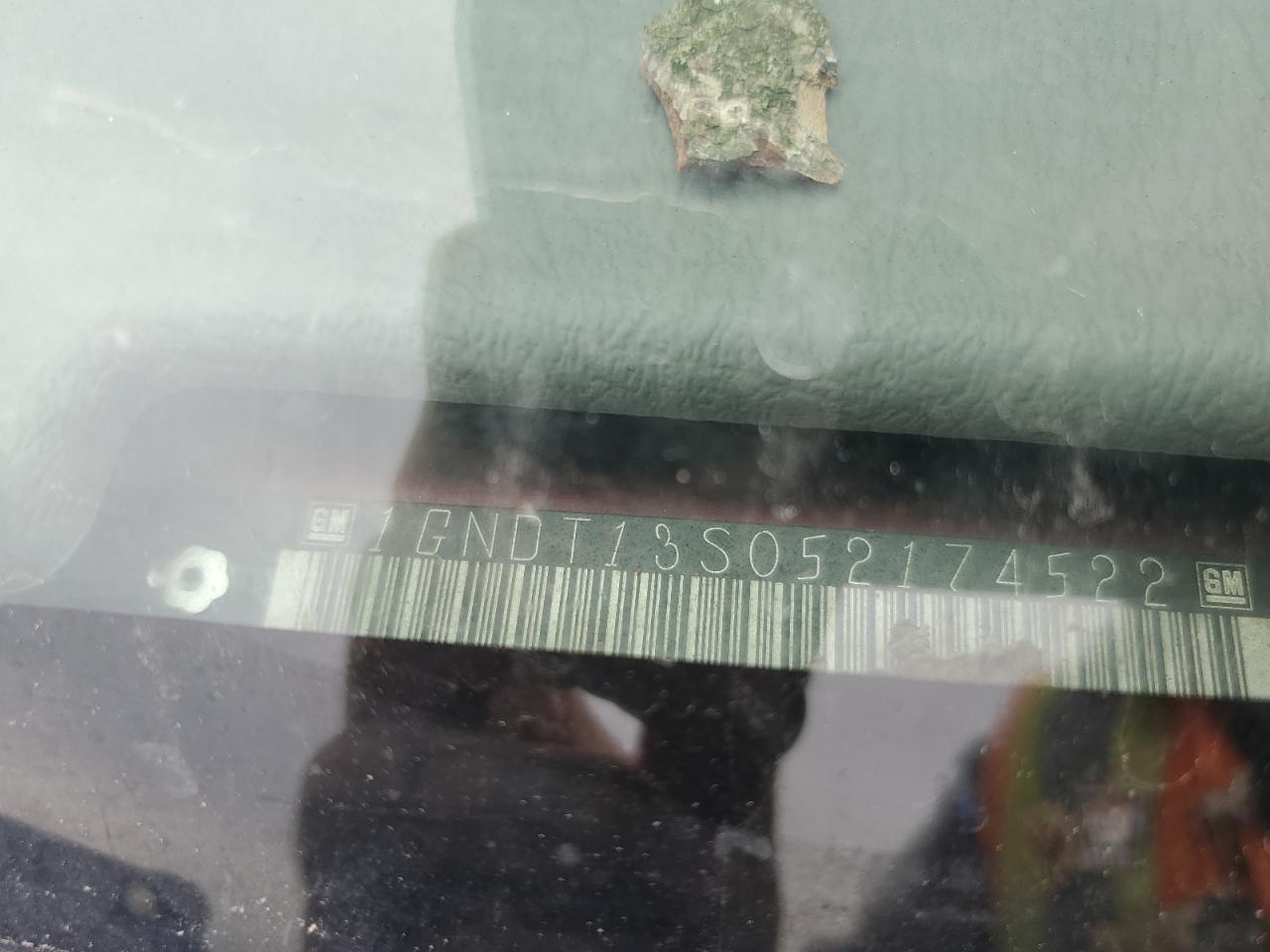 2005 Chevrolet Trailblazer Ls VIN: 1GNDT13S052174522 Lot: 90582955