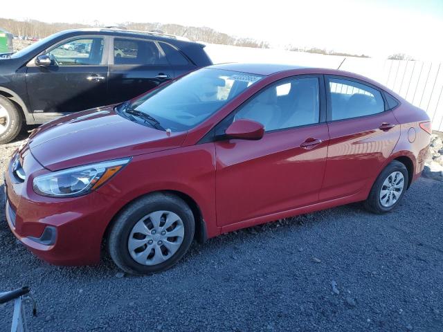  HYUNDAI ACCENT 2016 Red