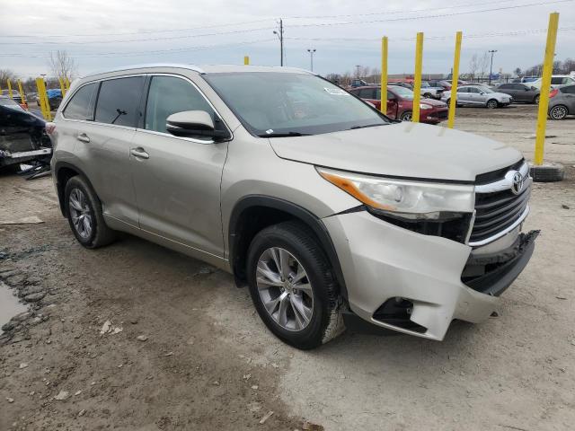  TOYOTA HIGHLANDER 2014 Бежевий