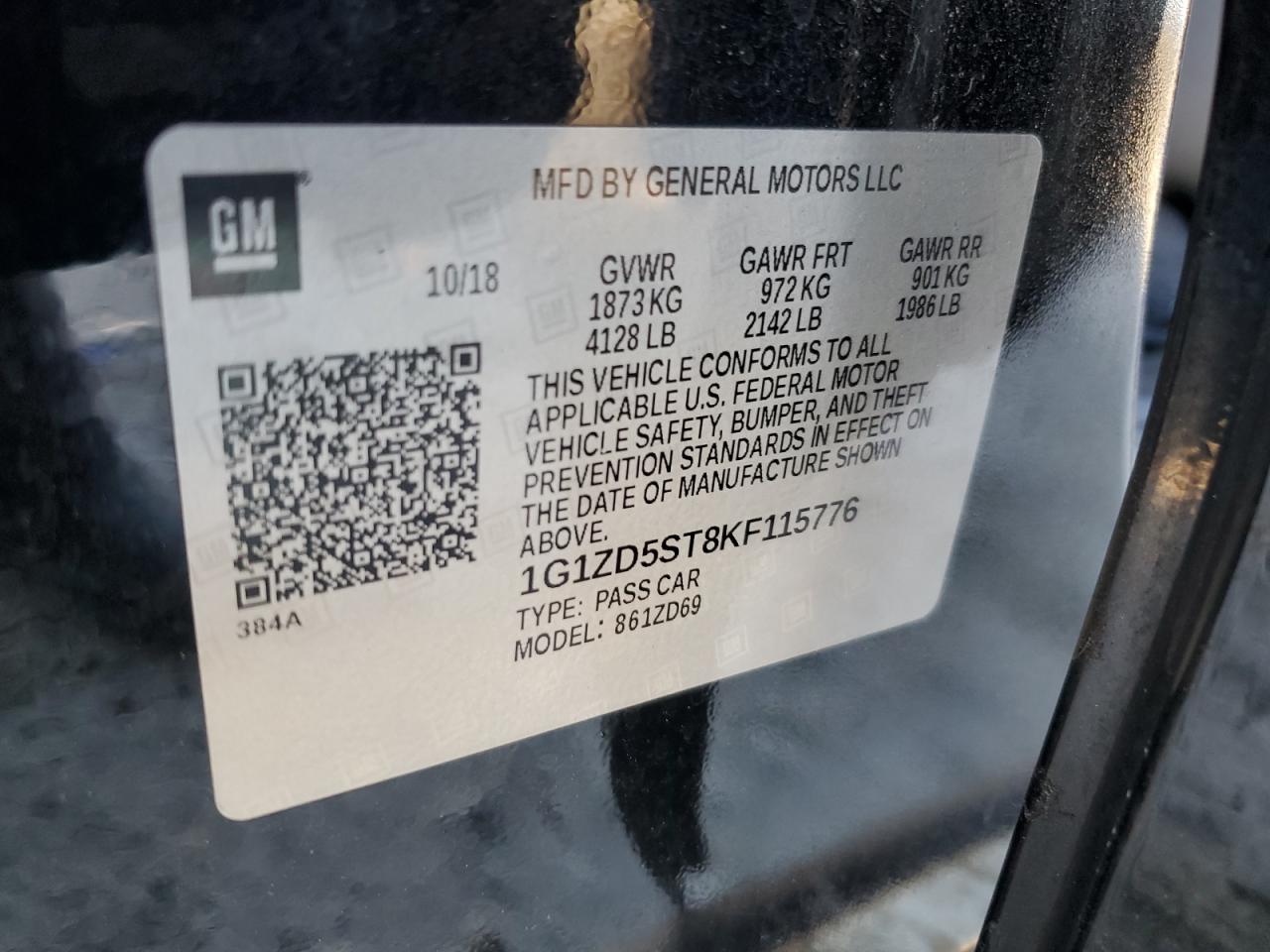 2019 Chevrolet Malibu - Image 13