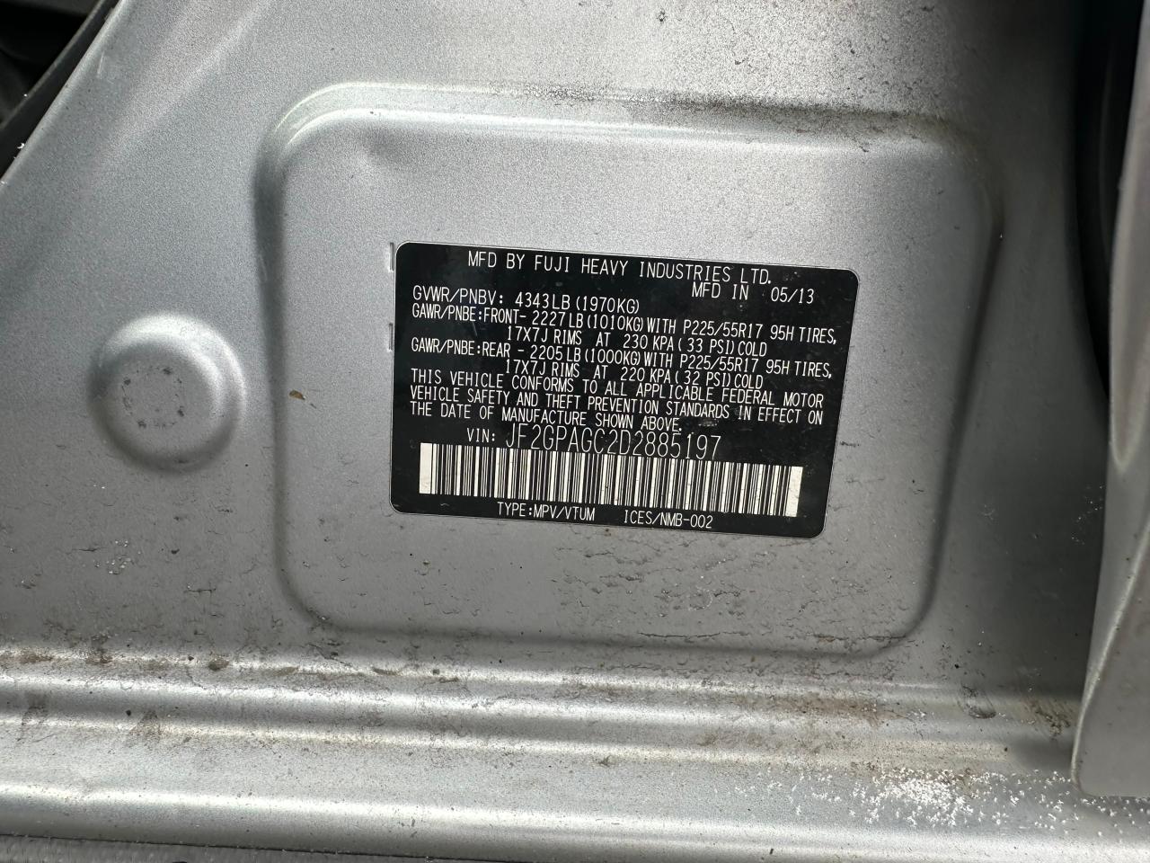 2013 Subaru XV - Image 10