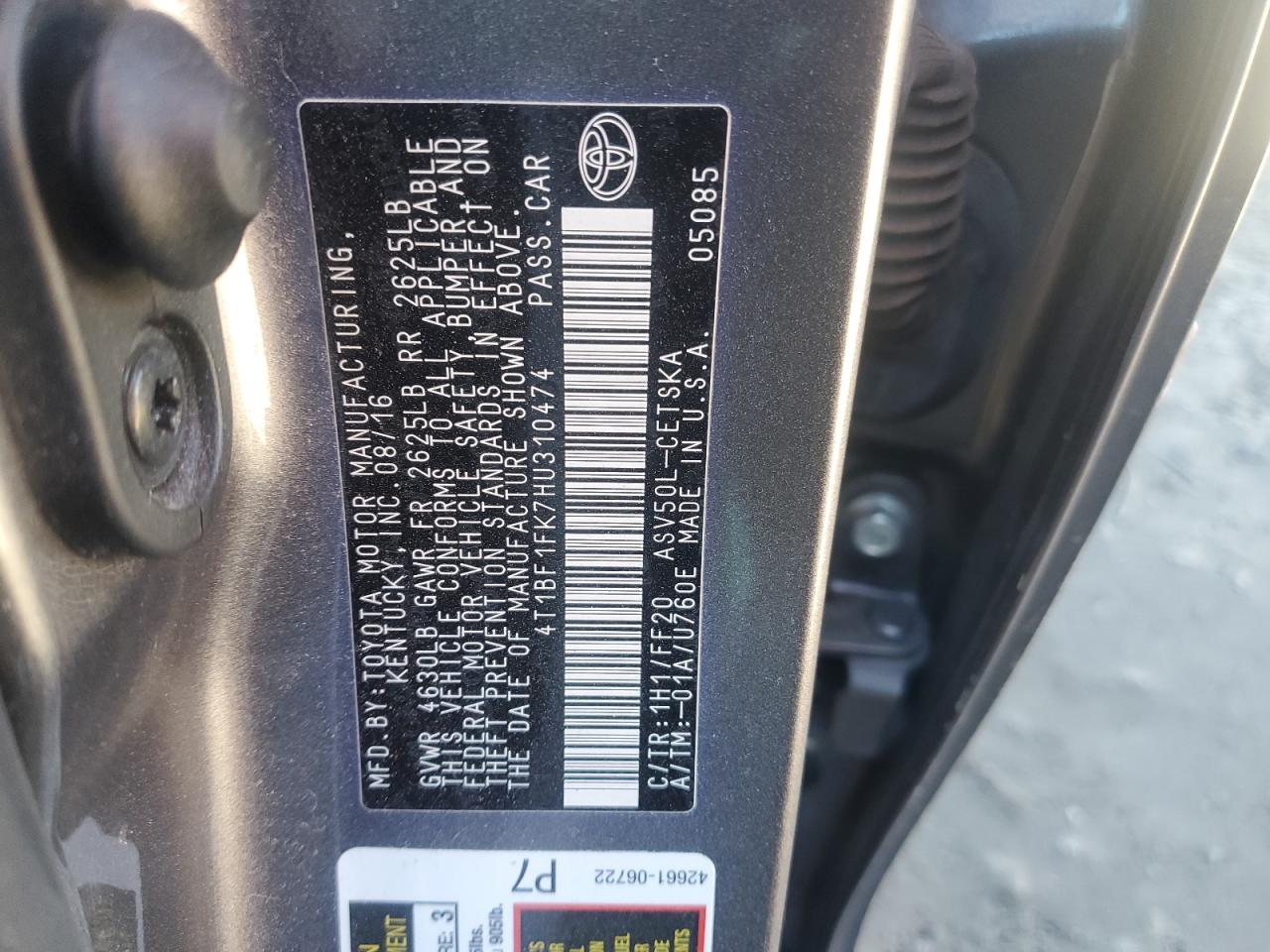 2017 Toyota Camry - Image 14