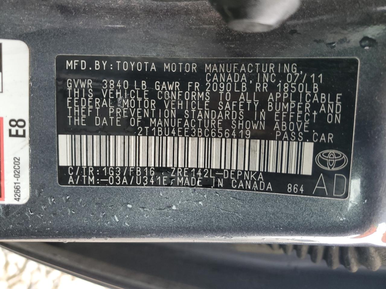 2011 Toyota Corolla - Image 12