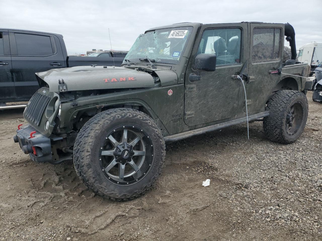 2016 Jeep Wrangler Unlimited Rubicon zu verkaufen in Houston, TX - Front End