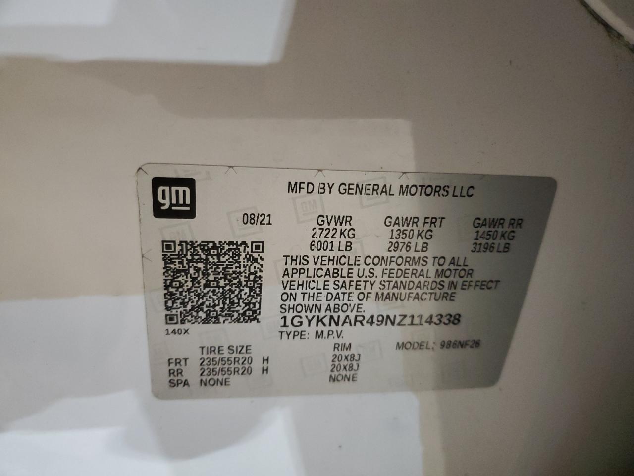 2022 Cadillac XT5 - Image 14