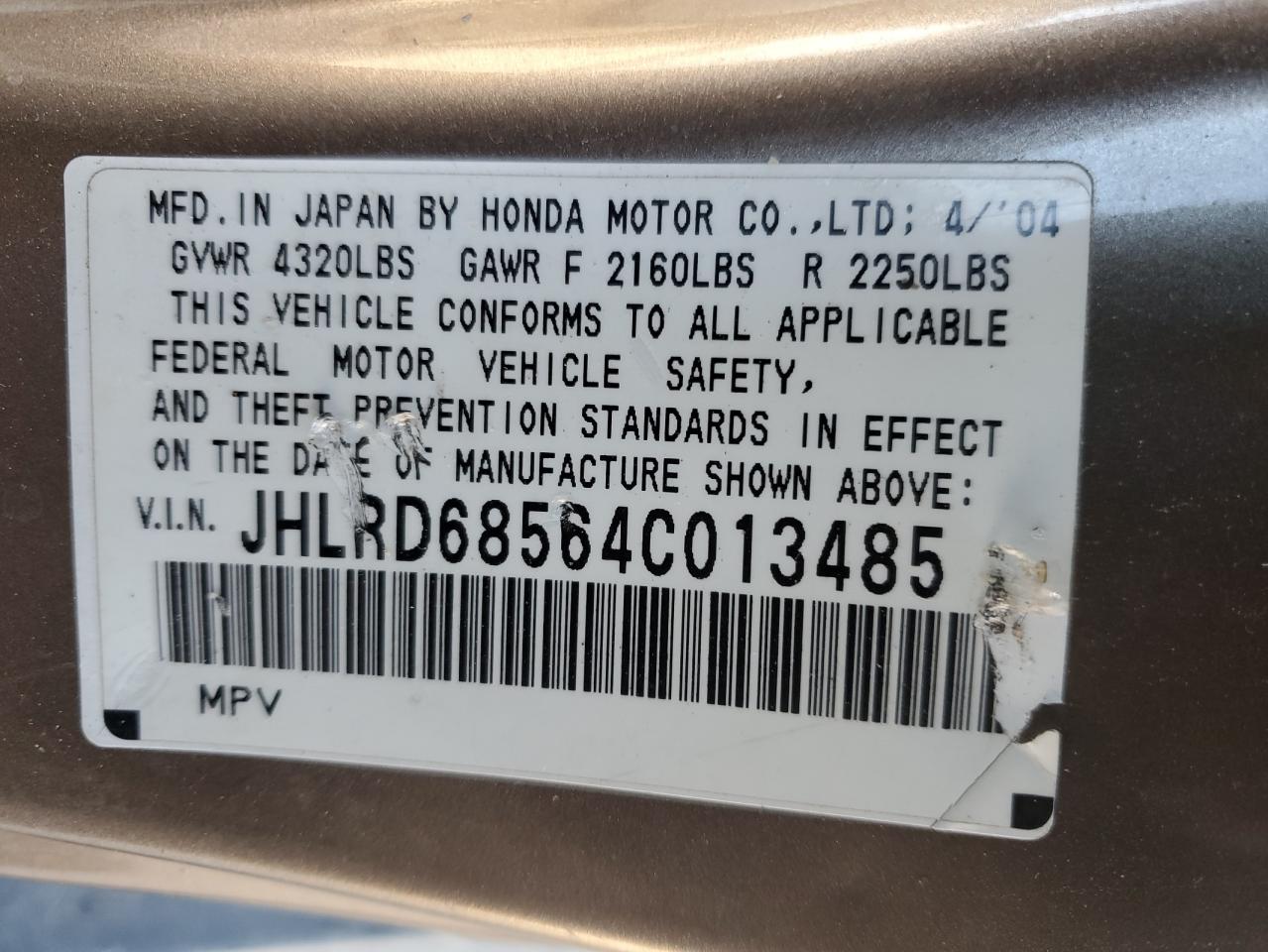 2004 Honda CR-V - Image 13
