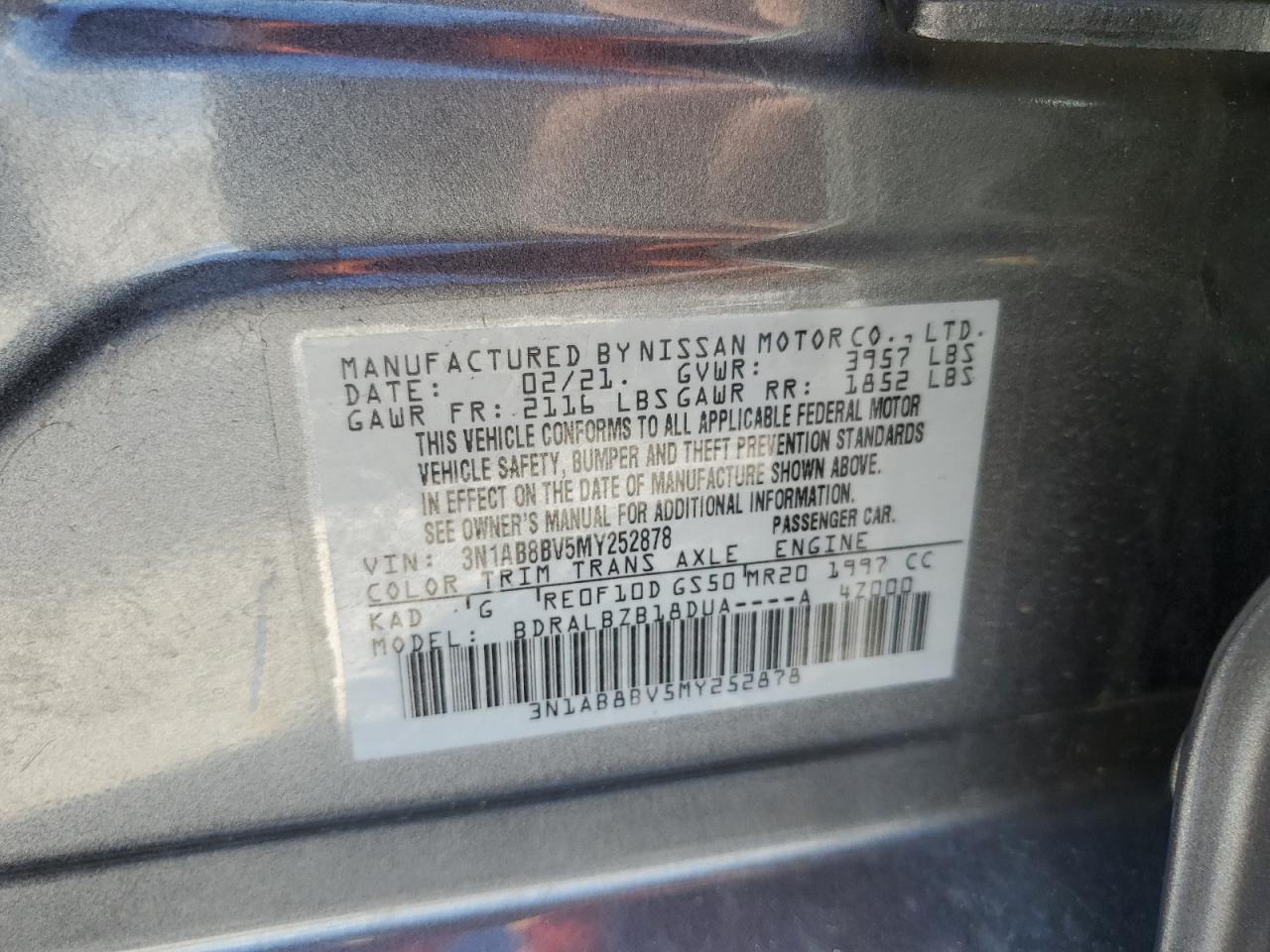 2021 Nissan Sentra - Image 14