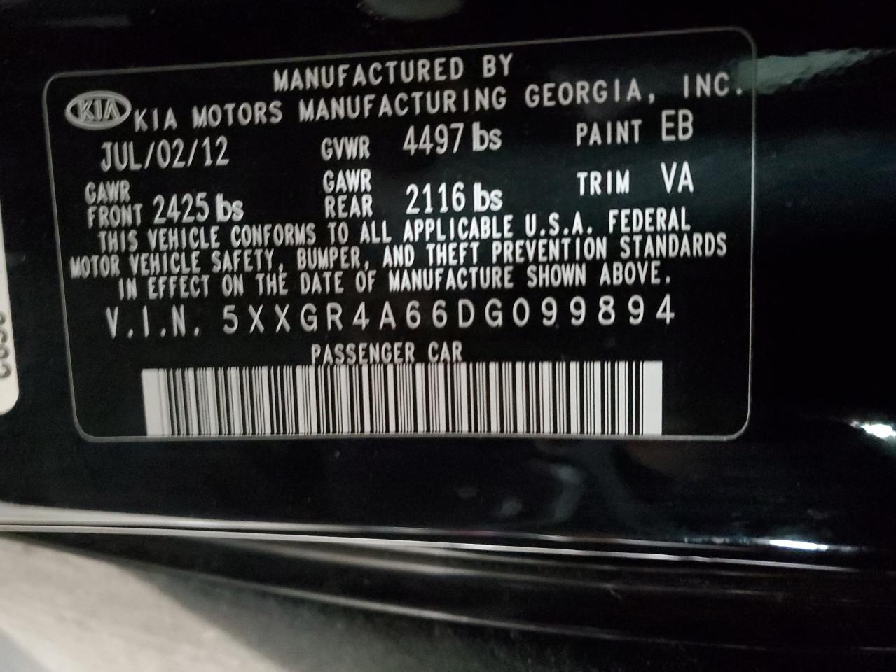 2013 Kia Optima - Image 15