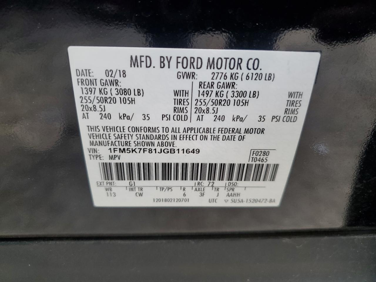 2018 Ford Explorer - Image 13