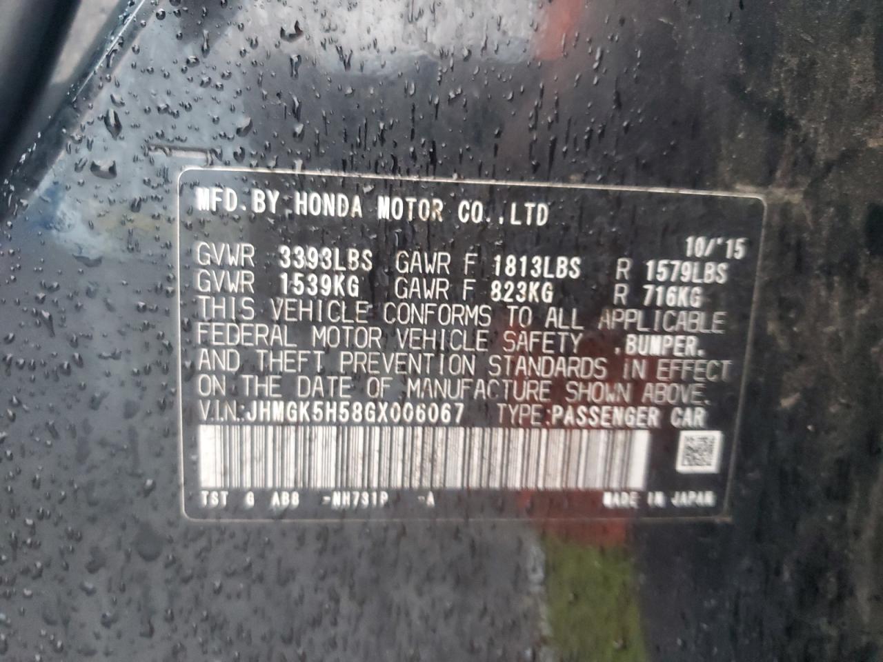 2016 Honda Fit - Image 12