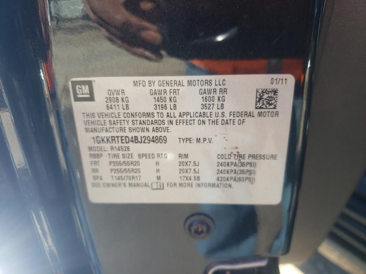 2011 GMC Acadia - Image 14