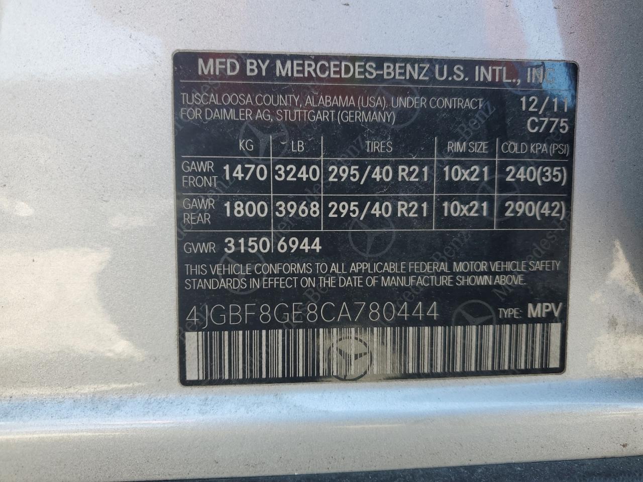 2012 Mercedes-Benz GL-klasse - Image 15