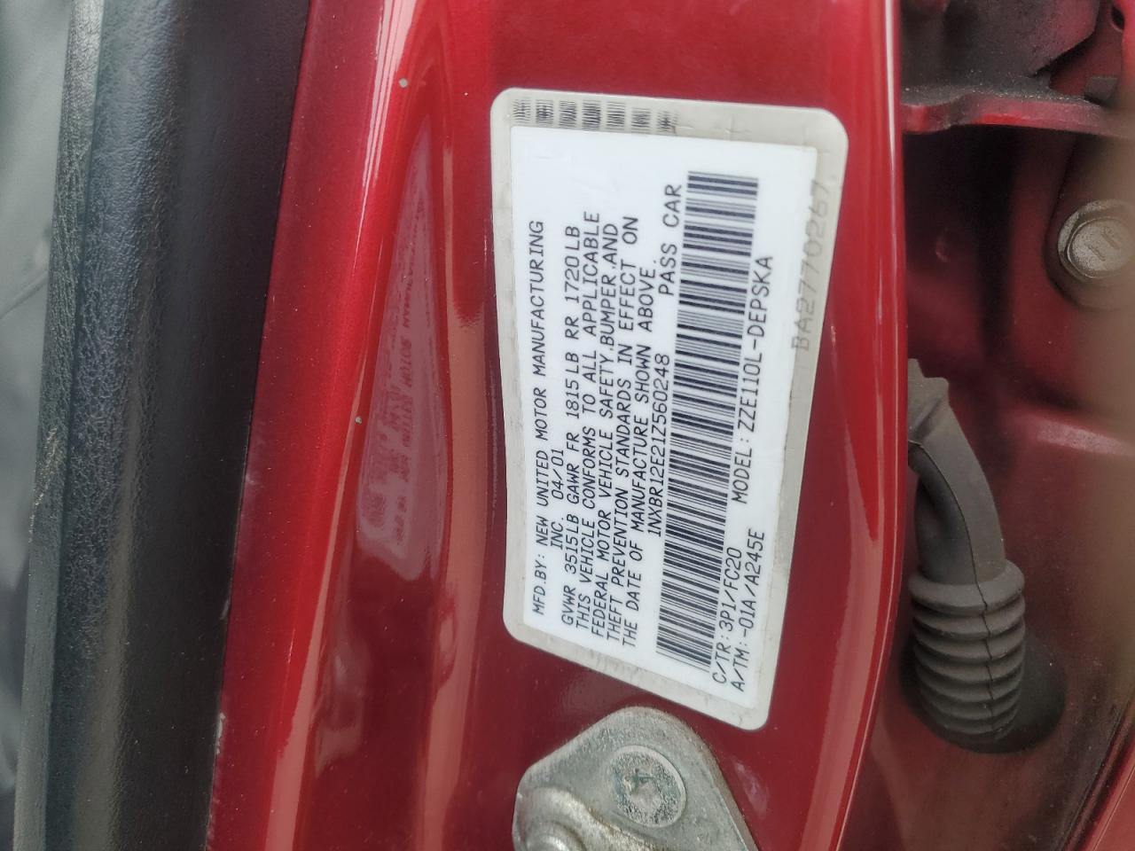 2001 Toyota Corolla - Image 12