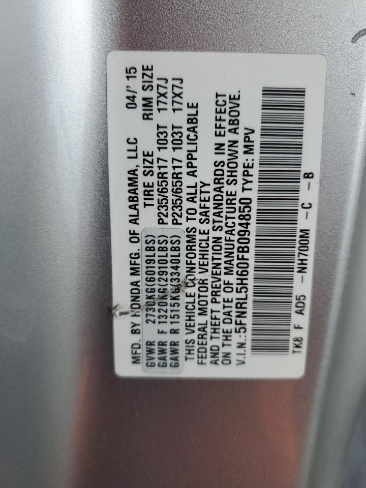 2015 Honda Odyssey - Image 13