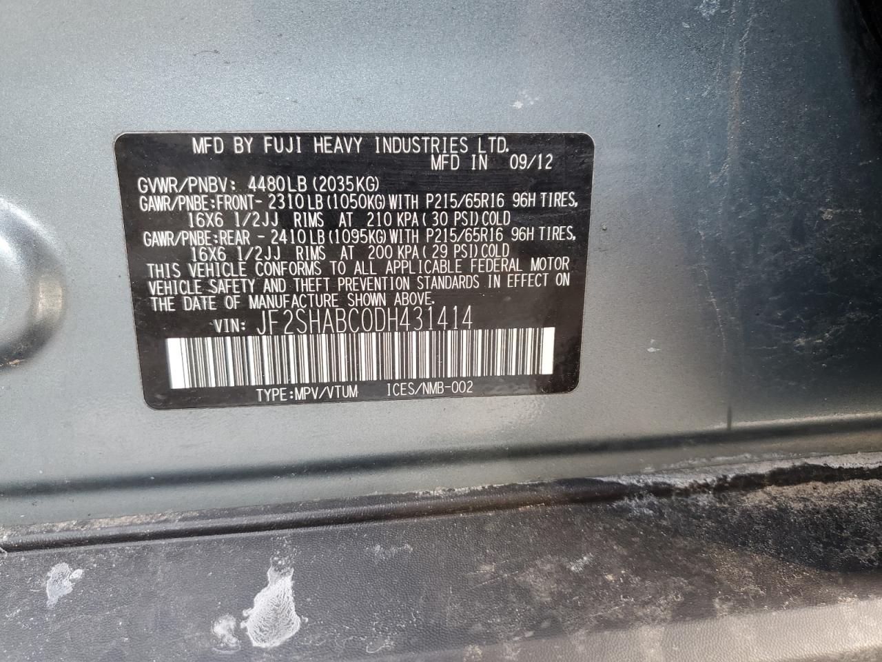 2013 Subaru Forester - Image 15