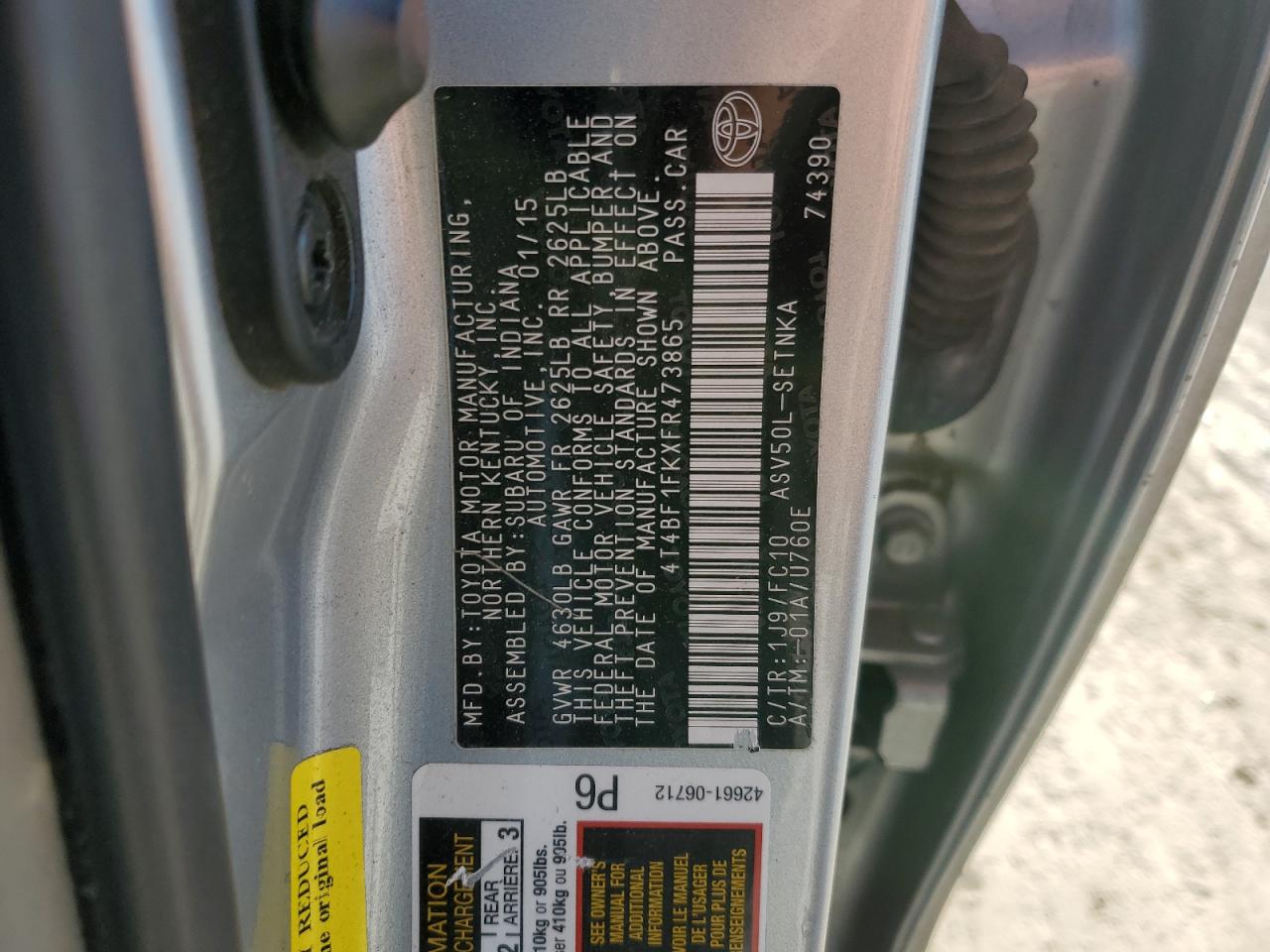 2015 Toyota Camry - Image 14