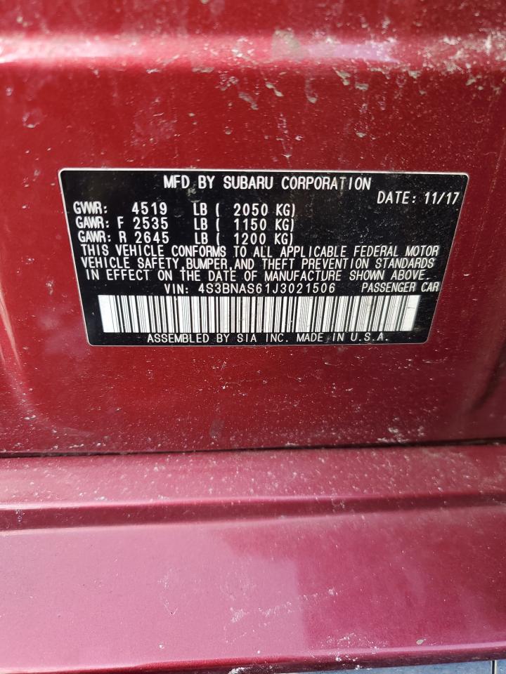 2018 Subaru Legacy - Image 12