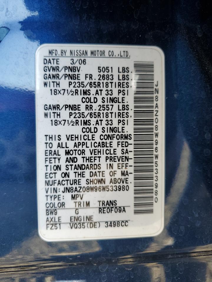 2006 Nissan Murano - Image 13