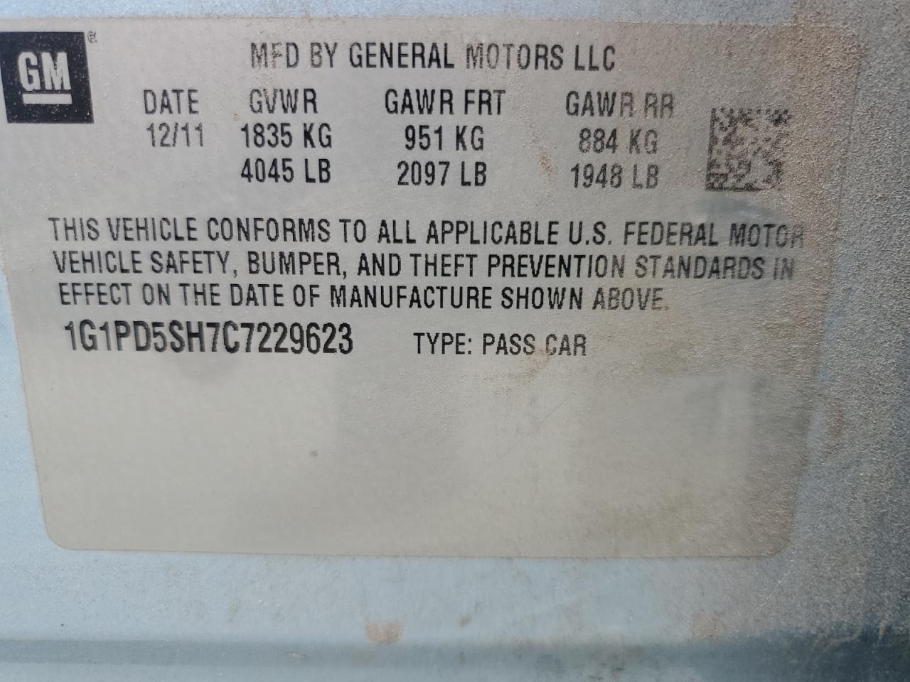 2012 Chevrolet Cruze - Image 12
