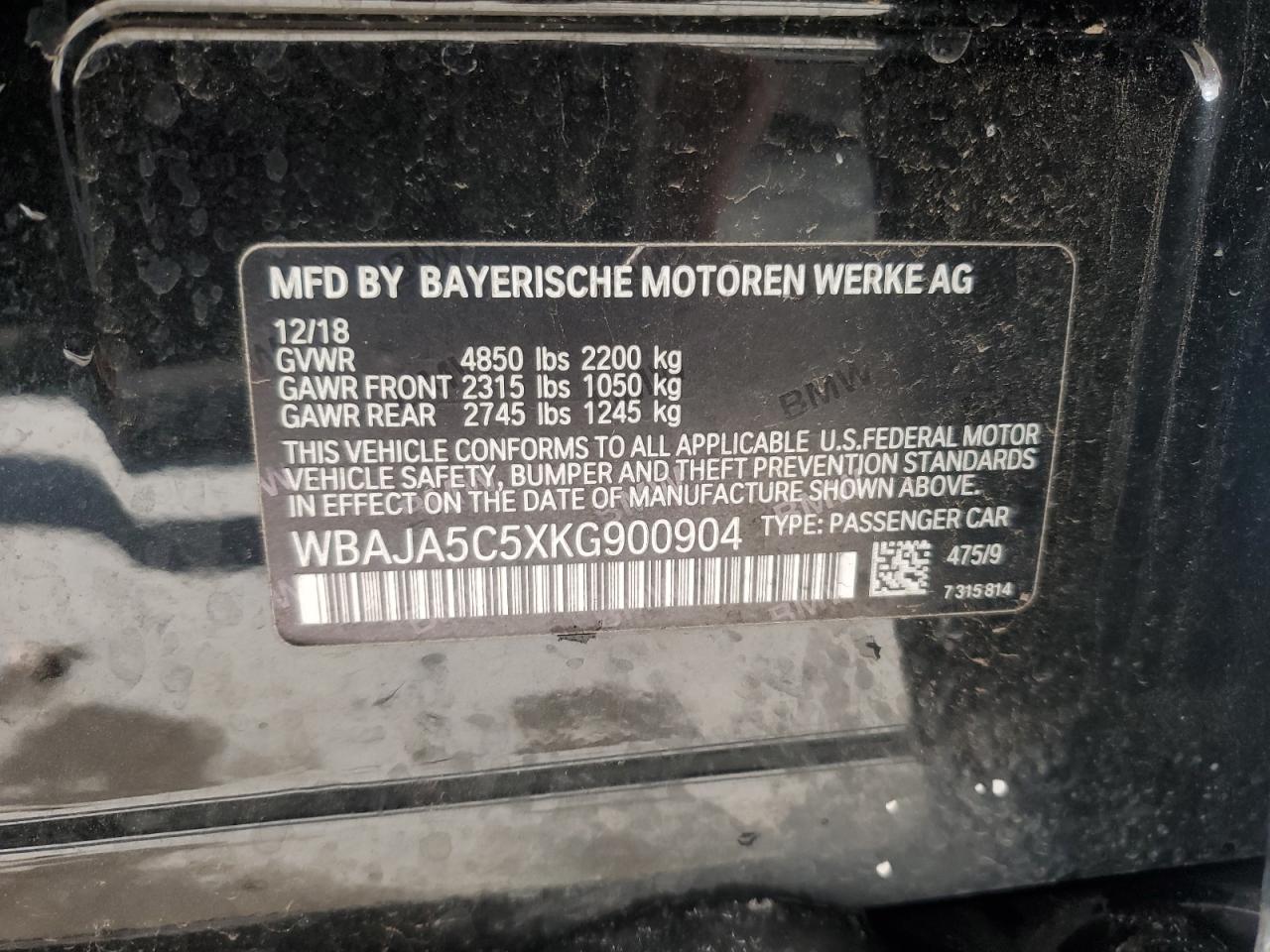 2019 BMW 5er - Image 12
