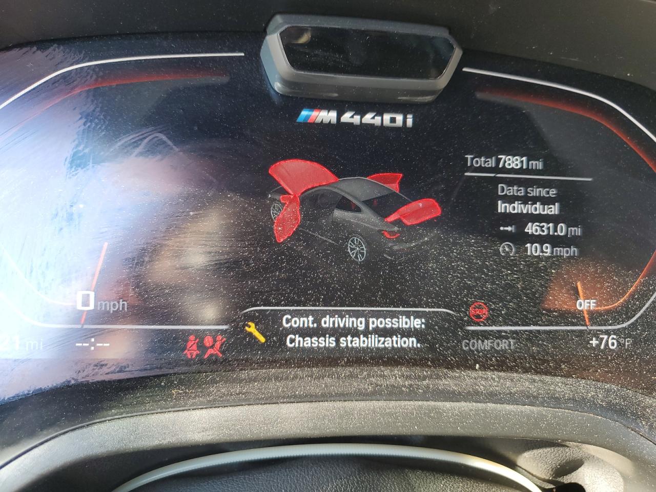 2023 BMW M440Xi VIN: WBA13AR03PCM86264 Lot: 47460525