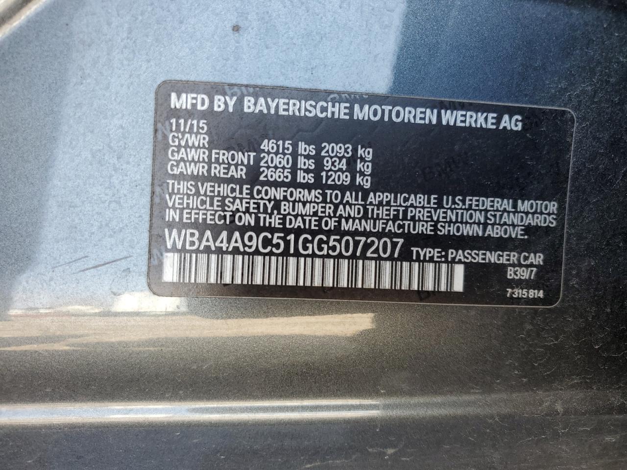 2016 BMW 4er - Image 12