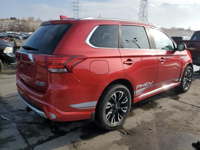 MITSUBISHI OUTLANDER 2018 Красный