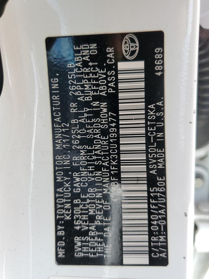2012 Toyota Camry - Image 13