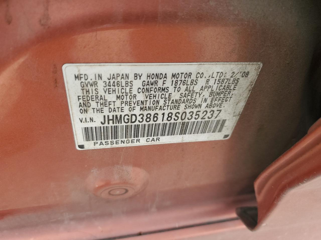 2008 Honda Fit - Image 12