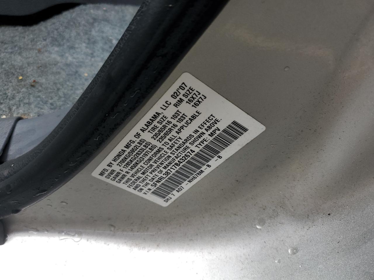 2007 Honda Odyssey - Image 12