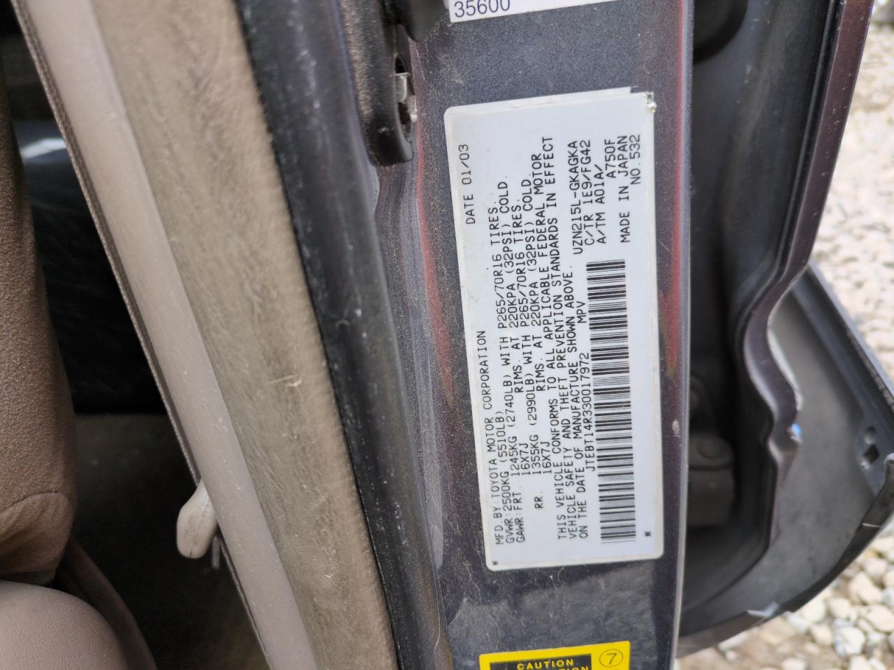 2003 Toyota 4Runner - Image 12