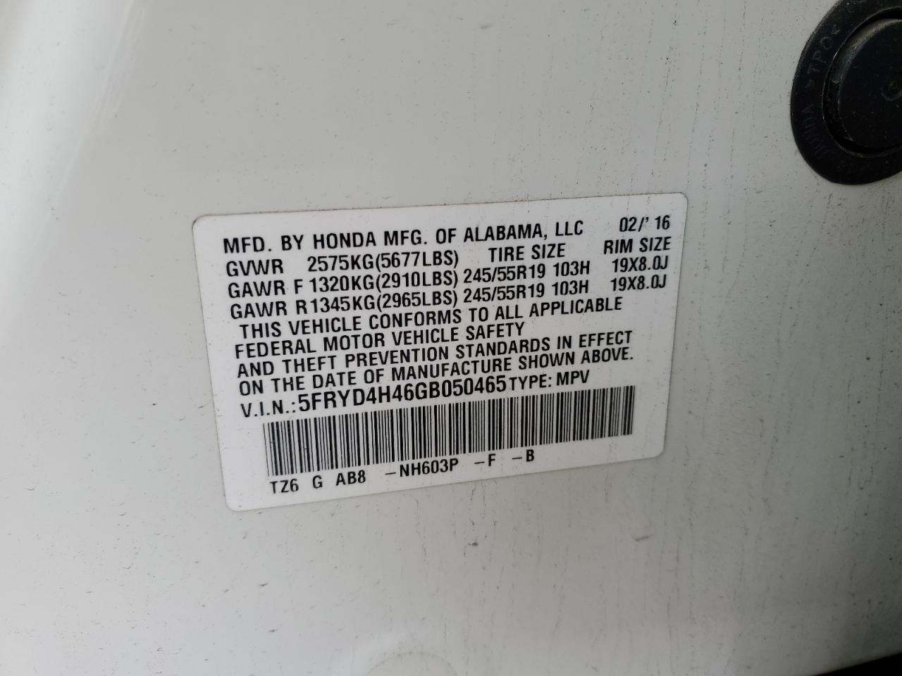 2016 Acura MDX - Image 13