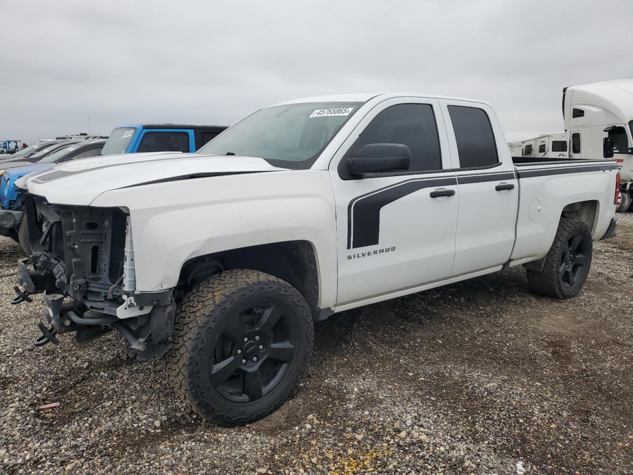 2017 Chevrolet Silverado K1500 Custom zu verkaufen in Houston, TX - Front End
