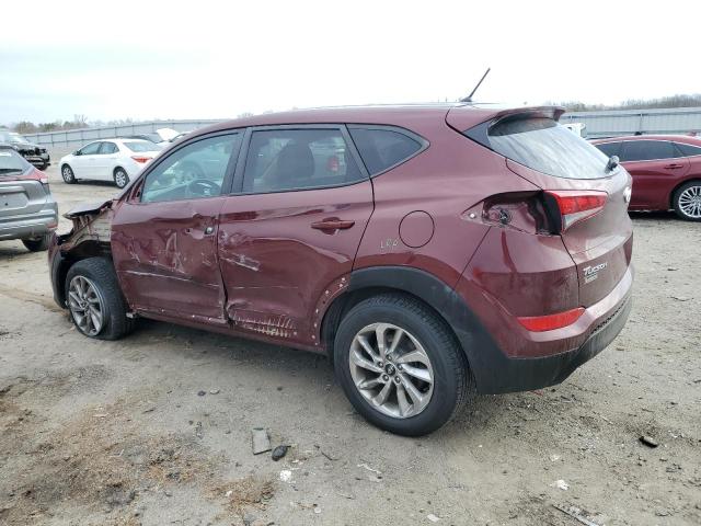  HYUNDAI TUCSON 2018 Red
