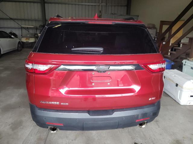  CHEVROLET TRAVERSE 2019 Червоний