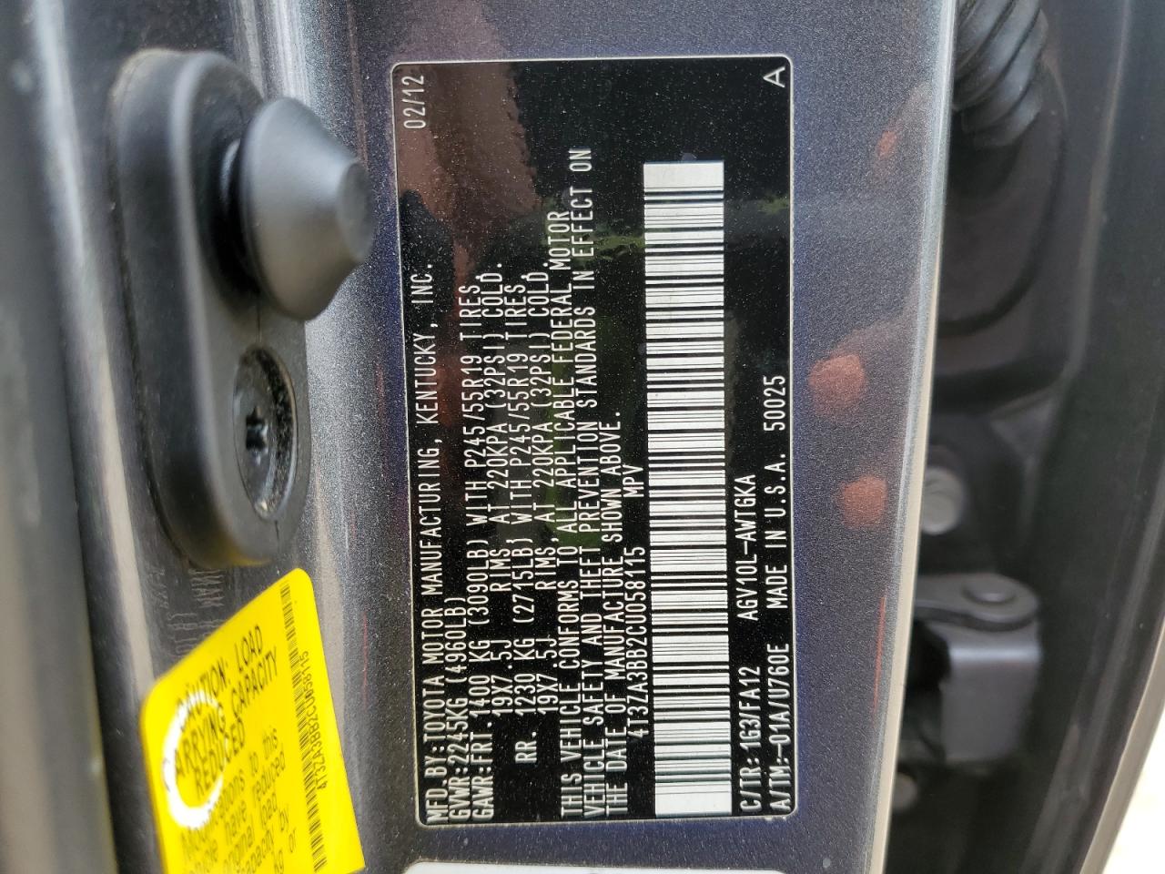 2012 Toyota Venza - Image 14