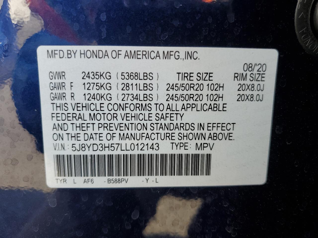 2020 Acura MDX - Image 13