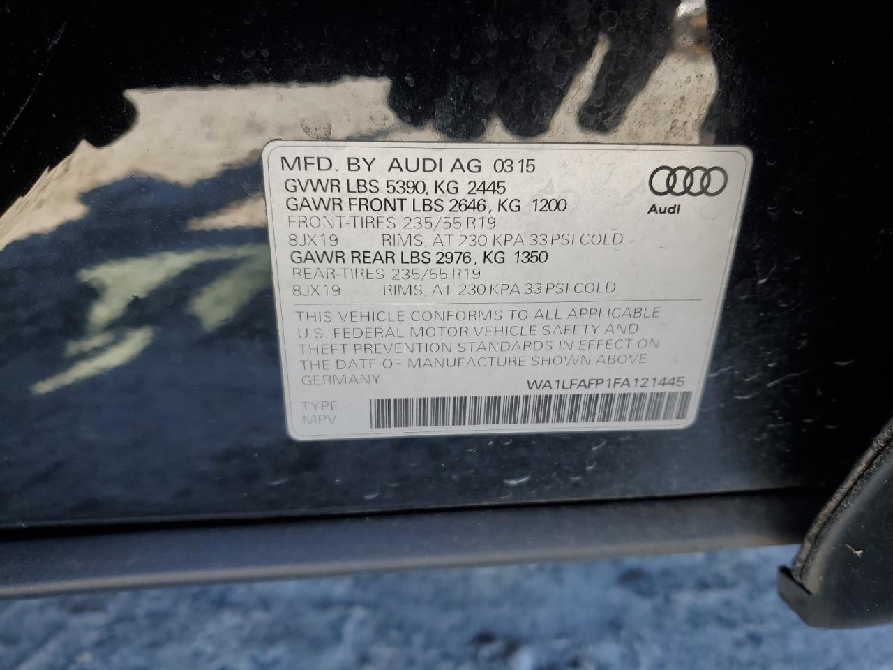 2015 Audi Q5 - Image 14